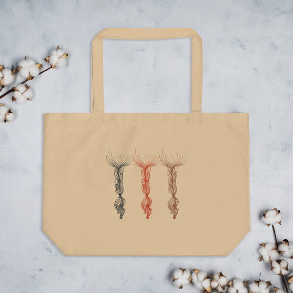 The Sisters of Fate - Organic Oversized Weekender / Tote