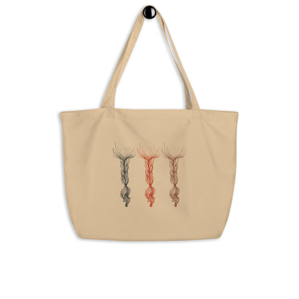 The Sisters of Fate - Organic Oversized Weekender / Tote