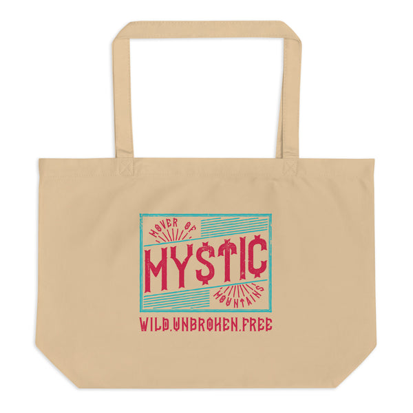 Mystic Mountains - Organic Oversized Weekender / Tote