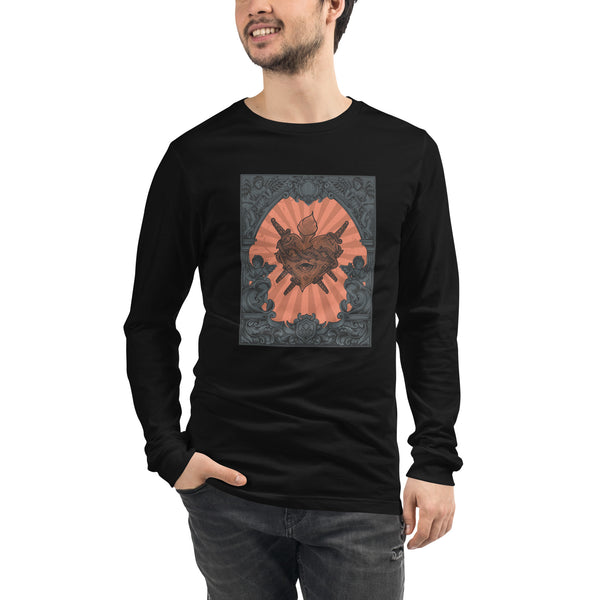 Blue Flame - Long Sleeve Tee