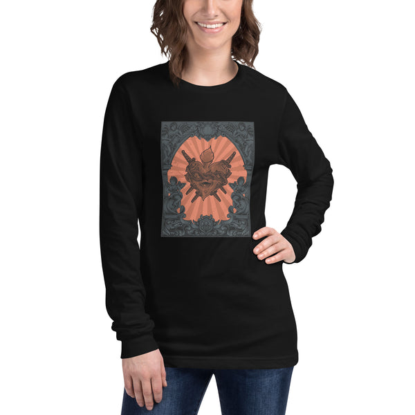 Blue Flame - Long Sleeve Tee