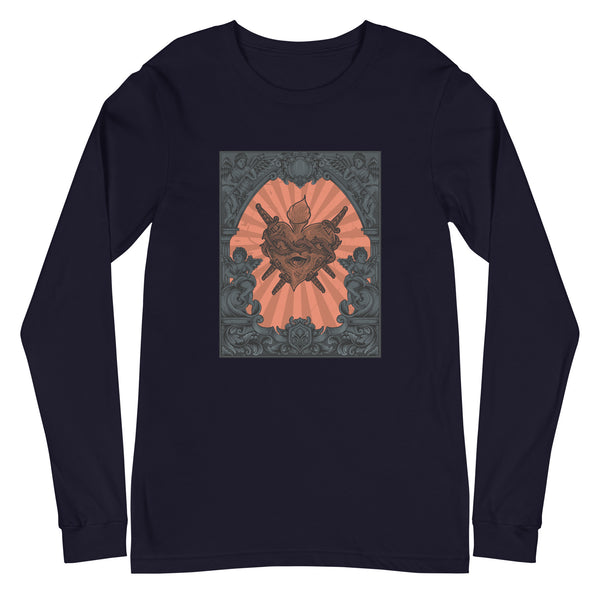 Blue Flame - Long Sleeve Tee