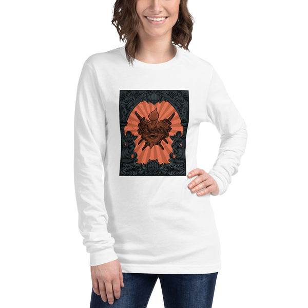 Blue Flame - Long Sleeve Tee
