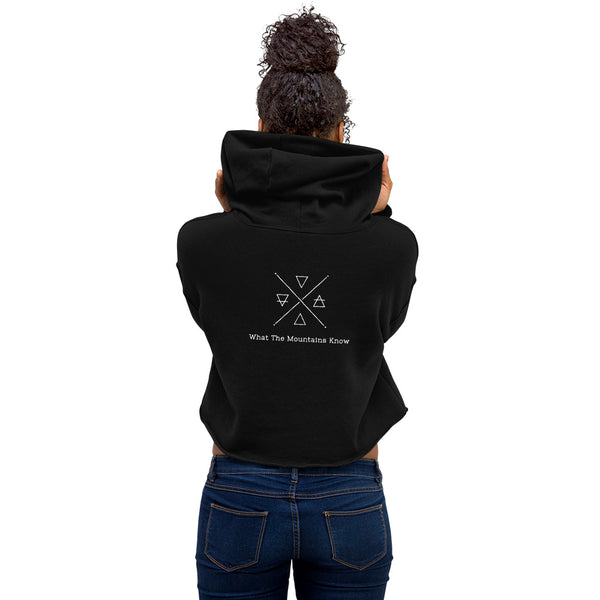 Mystic Mountains - Crop Hoodie