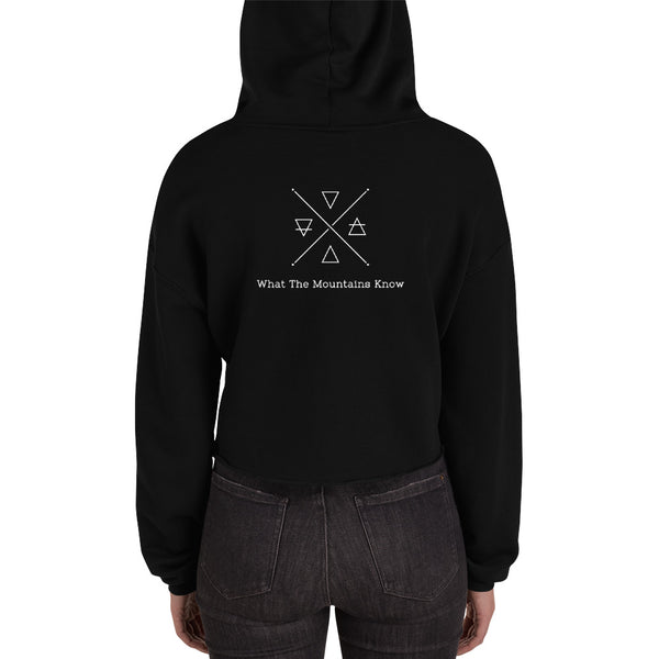 Mystic Mountains - Crop Hoodie