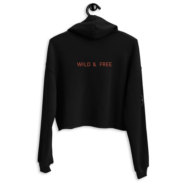 Wild & Free - Crop Hoodie