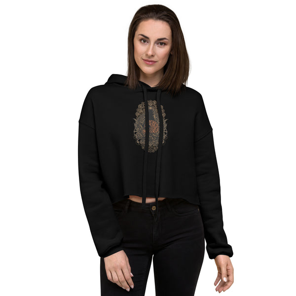 On Bended Mind - Crop Hoodie
