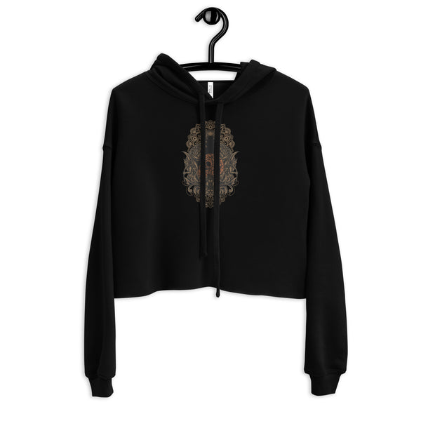 On Bended Mind - Crop Hoodie