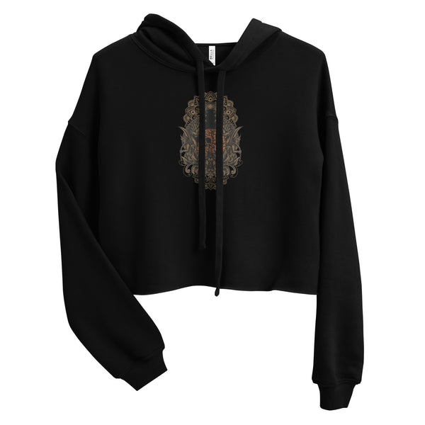 On Bended Mind - Crop Hoodie