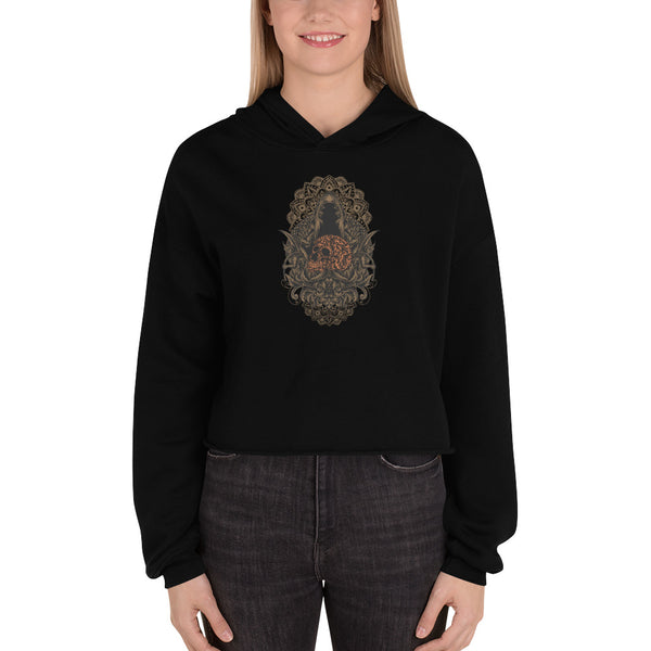 On Bended Mind - Crop Hoodie