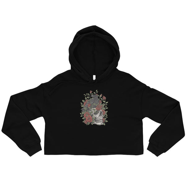 Poe's Dream - Crop Hoodie