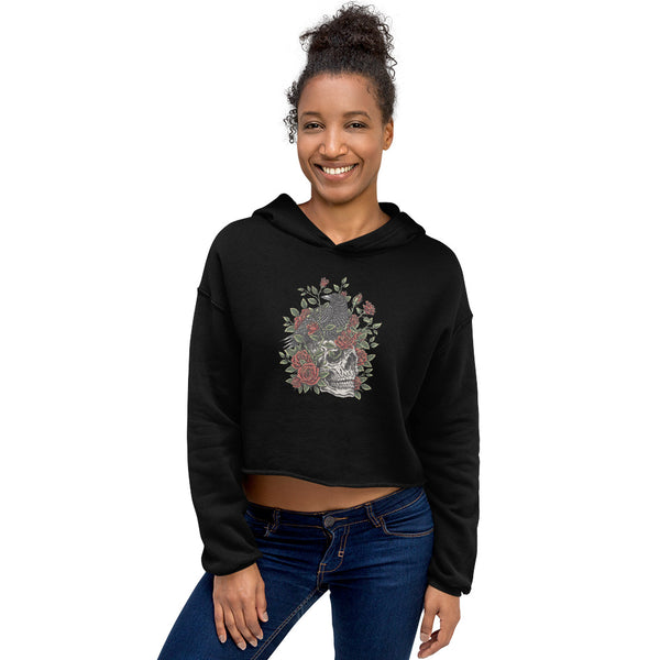 Poe's Dream - Crop Hoodie