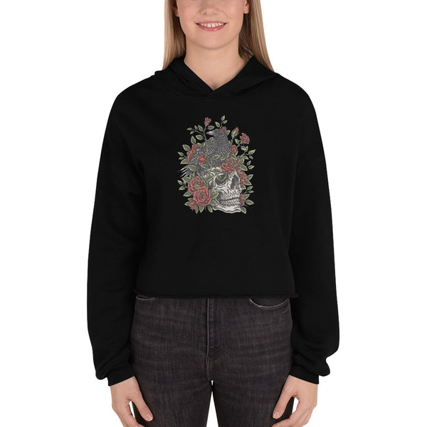 Poe's Dream - Crop Hoodie