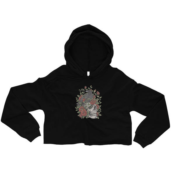 Poe's Dream - Crop Hoodie