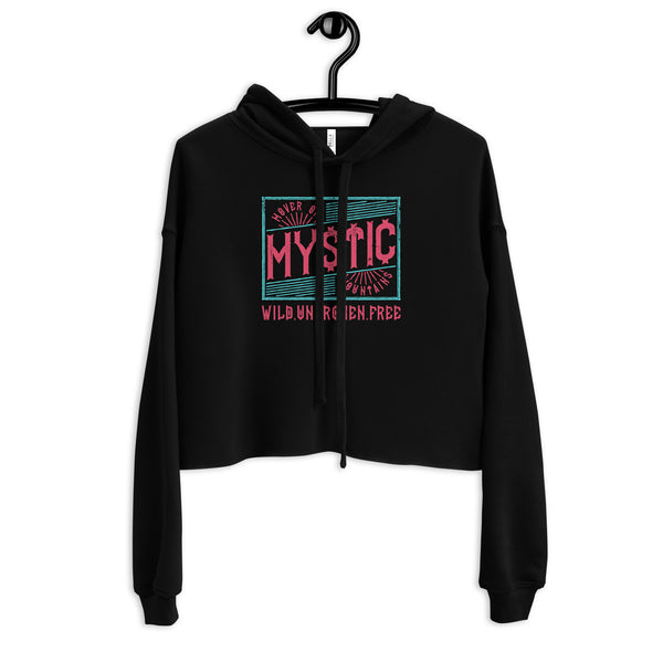 Mystic Mountains - Crop Hoodie