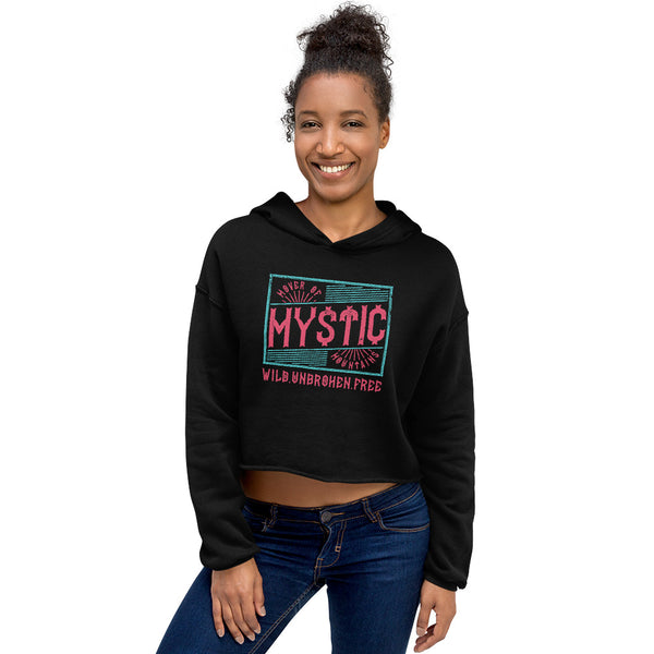 Mystic Mountains - Crop Hoodie
