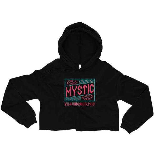 Mystic Mountains - Crop Hoodie