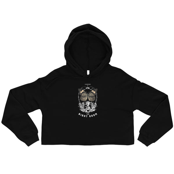 The Night Room - Crop Hoodie