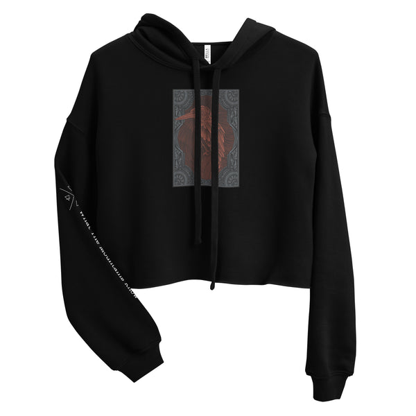Wild & Free - Crop Hoodie