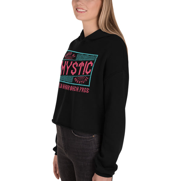 Mystic Mountains - Crop Hoodie