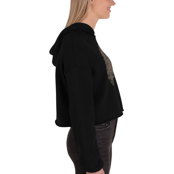 On Bended Mind - Crop Hoodie