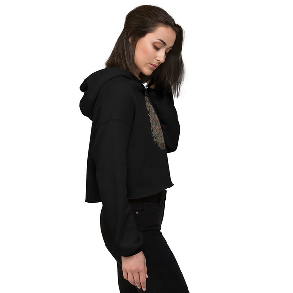 On Bended Mind - Crop Hoodie