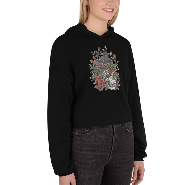 Poe's Dream - Crop Hoodie