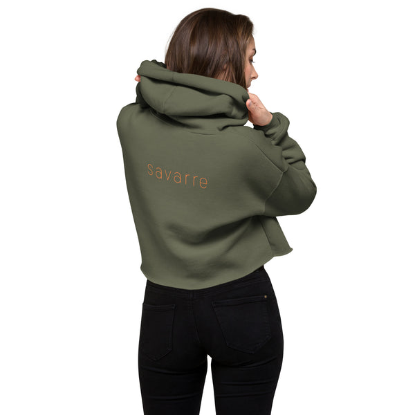 On Bended Mind - Crop Hoodie