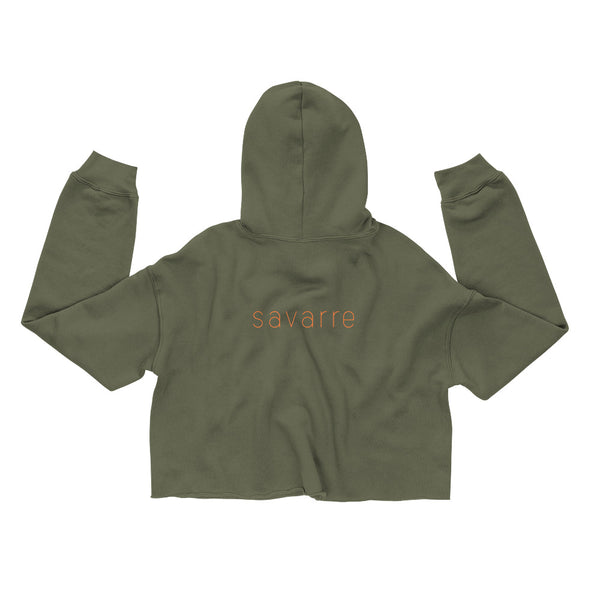 On Bended Mind - Crop Hoodie