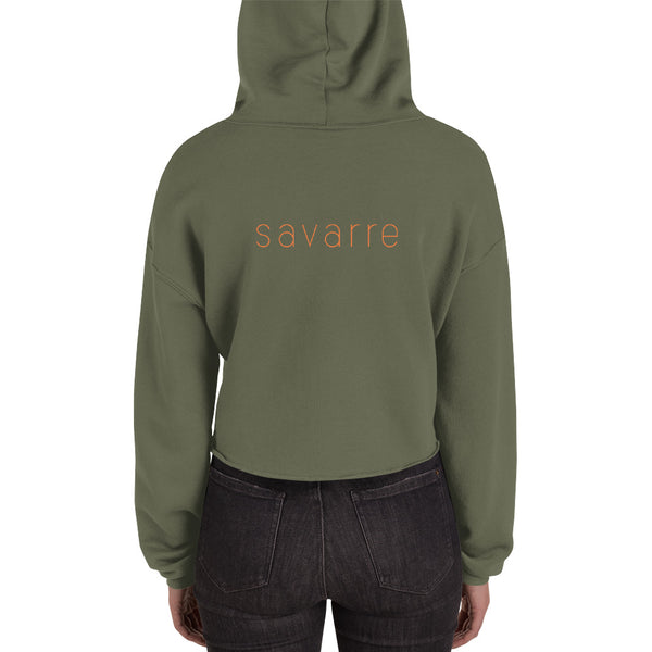 On Bended Mind - Crop Hoodie