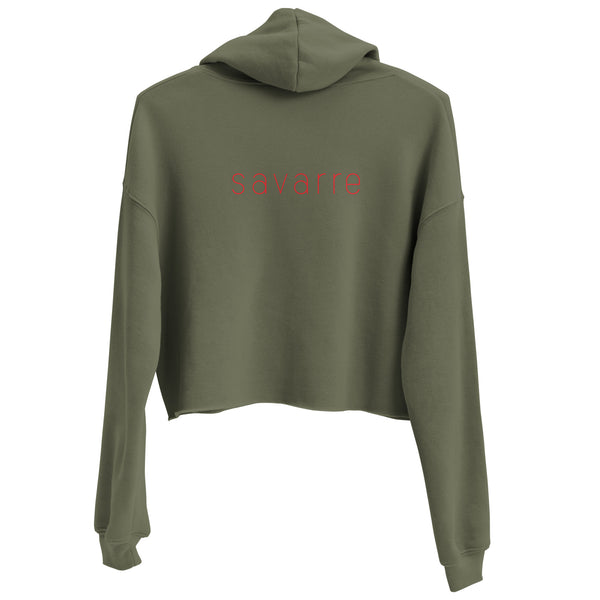 Pale Rider - Crop Hoodie