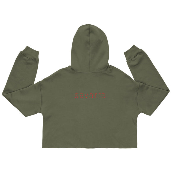 Pale Rider - Crop Hoodie