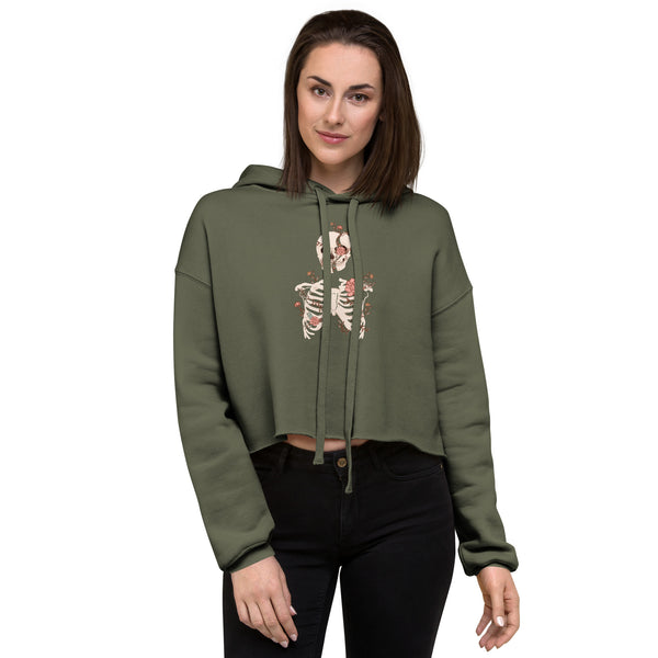 Pale Rider - Crop Hoodie
