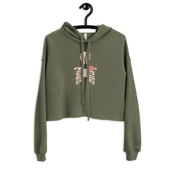 Pale Rider - Crop Hoodie