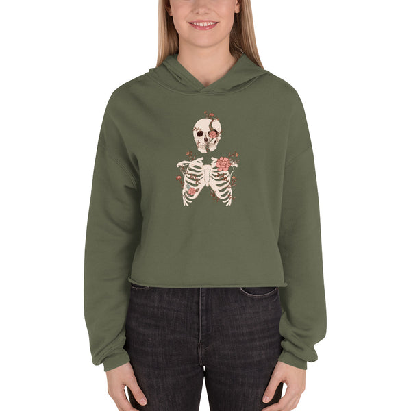 Pale Rider - Crop Hoodie