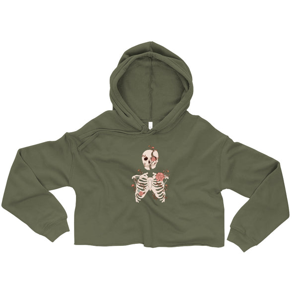Pale Rider - Crop Hoodie