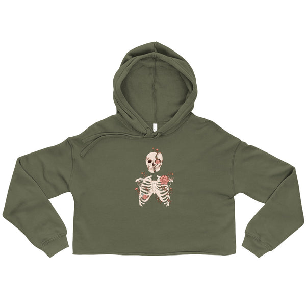 Pale Rider - Crop Hoodie