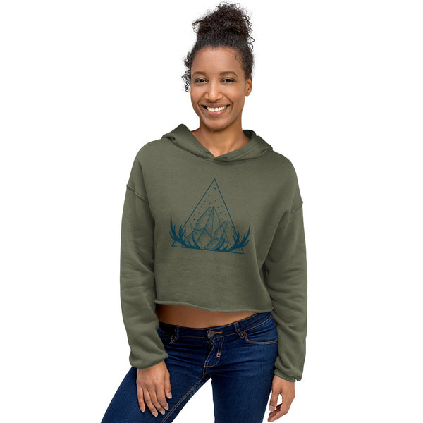 Love Your Wild - Crop Hoodie