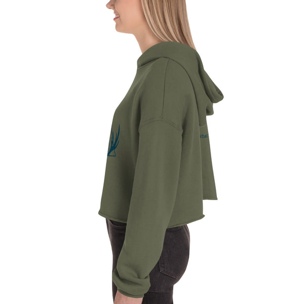 Love Your Wild - Crop Hoodie