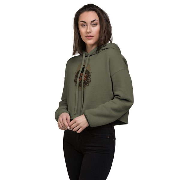 On Bended Mind - Crop Hoodie
