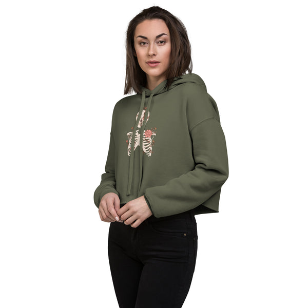 Pale Rider - Crop Hoodie