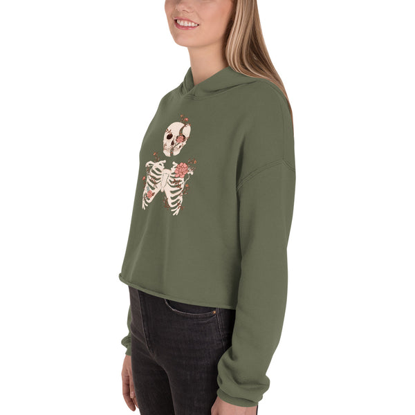 Pale Rider - Crop Hoodie