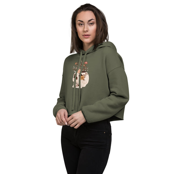 Reclaimation - Crop Hoodie