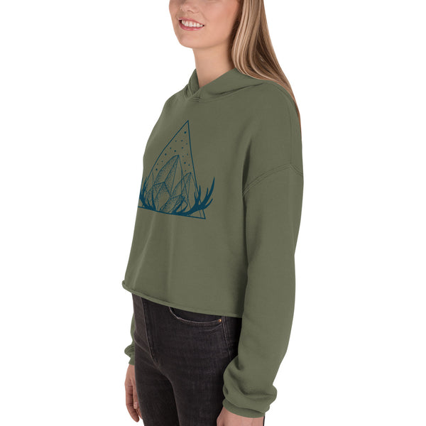 Love Your Wild - Crop Hoodie