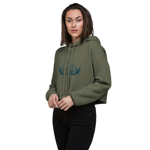 Love Your Wild - Crop Hoodie