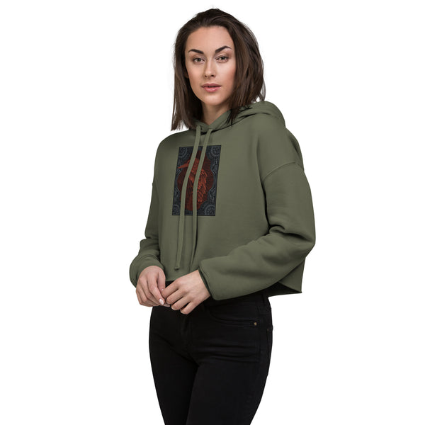 Wild & Free - Crop Hoodie