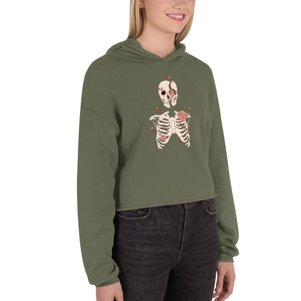 Pale Rider - Crop Hoodie