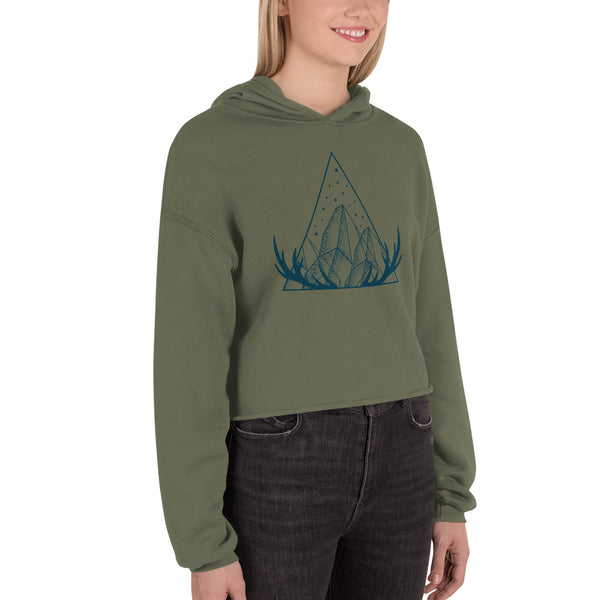 Love Your Wild - Crop Hoodie