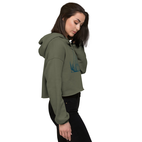 Love Your Wild - Crop Hoodie