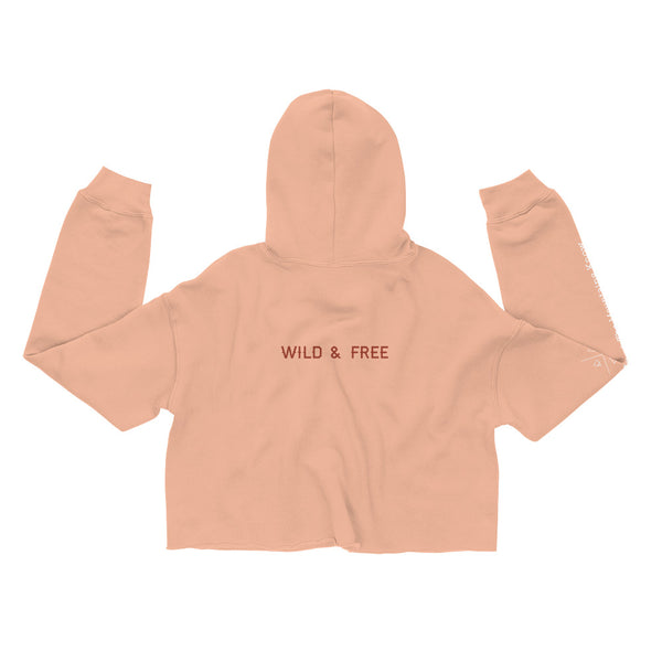Wild & Free - Crop Hoodie